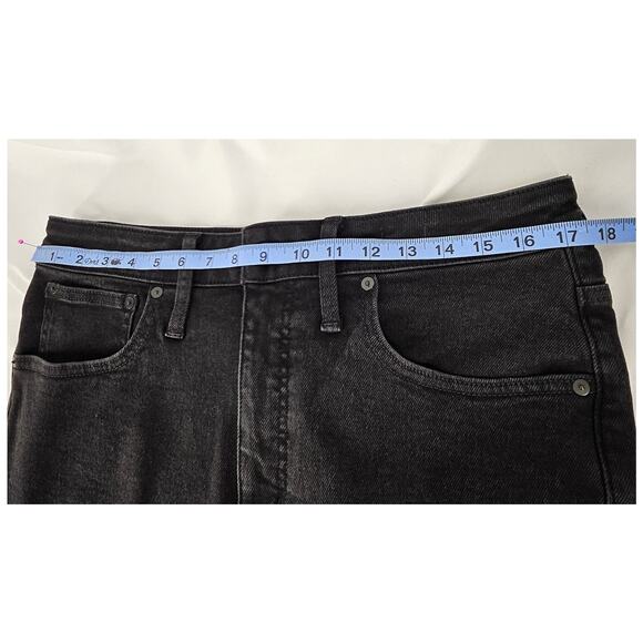 MADEWELL CALI DEMI-BOOT WOMEN'S BLACK JEAN SIZE 14W WITH MAGIC POCKETS - Picture 8 of 12